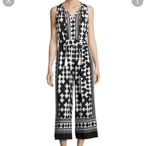 Kate Spade Lantern Print Silk Jumpsuit